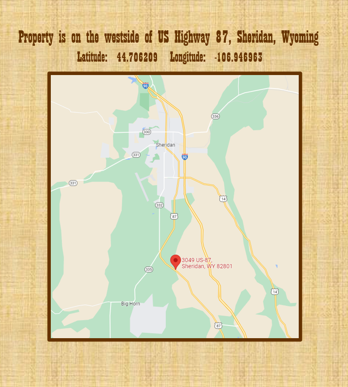 2 Map with Latitude & Longitude